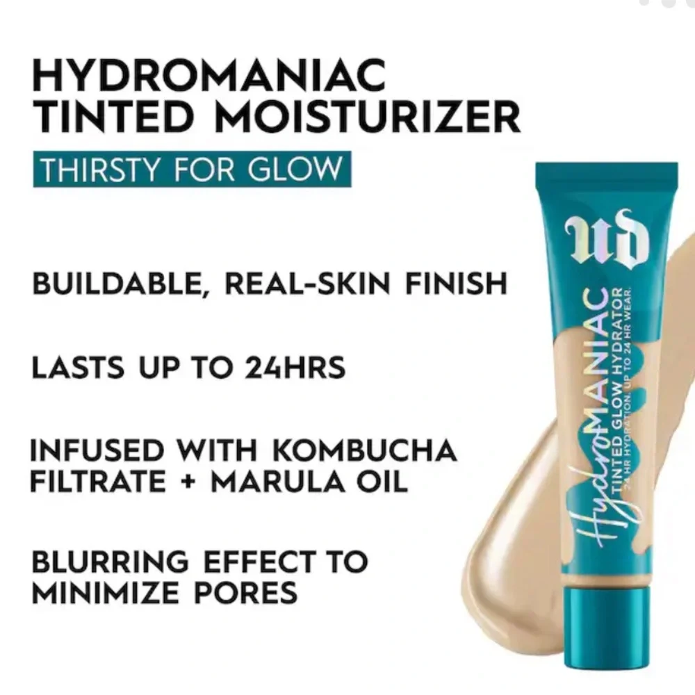 ♣️🌙Urban Decay Fair Stay Naked Hydromaniac Tinted Glow Hydrator